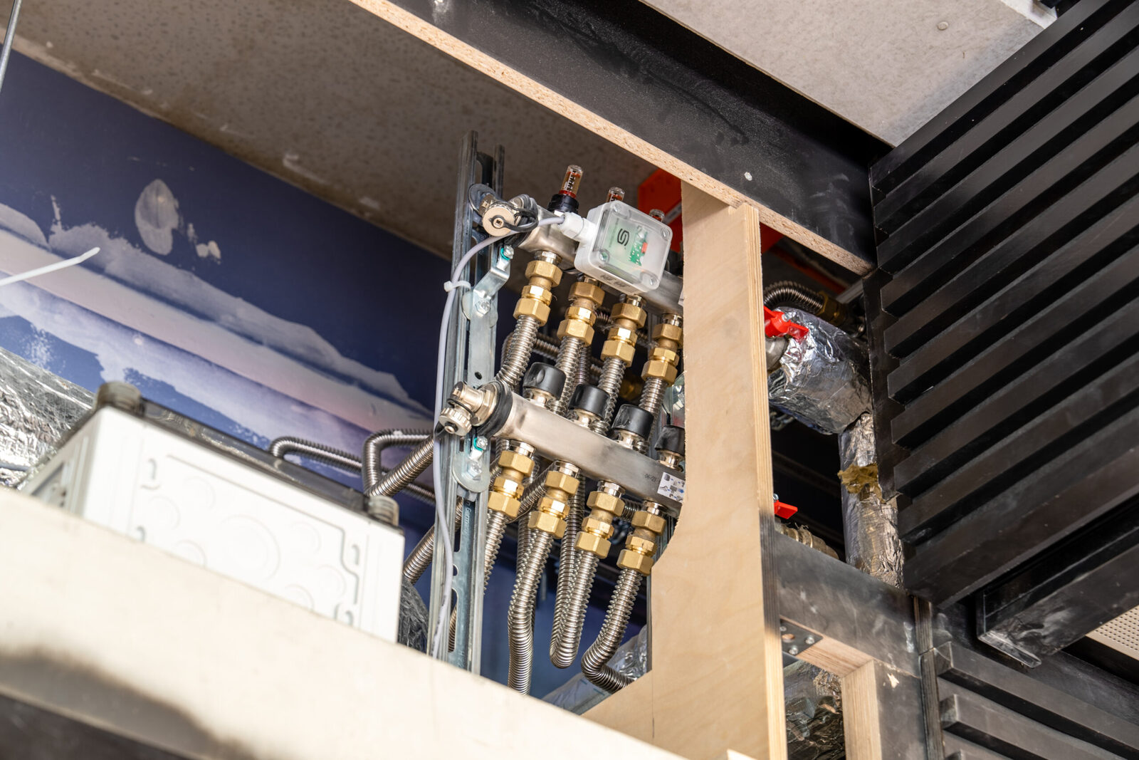 Technische Anlage in einem Gebäude